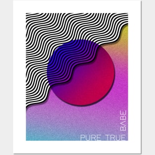 Pure Babe Posters and Art